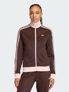 adidas adidas Bluza CLASSIC Brązowy Regular Fit