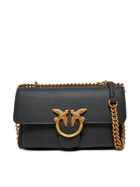 PINKO PINKO Handtasche Love One Soft Mini AI 24-25 PLTT 104528 A29Q Schwarz
