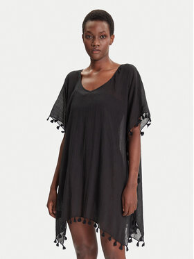 Seafolly Seafolly Φόρεμα παραλίας Amnesia 52162 Μαύρο Regular Fit