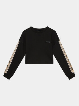 Guess Guess Bluză J3BQ24 KB3P2 Negru Relaxed Fit