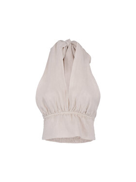 ACANFORA ACANFORA Top 8709-BEI Beżowy Regular Fit