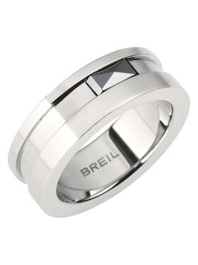 Breil Breil Anello CERAMIC BRICK Nero