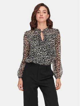 ONLY ONLY Блуза Ditsy 15229700 Черен Regular Fit