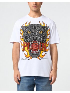 PHILIPP PLEIN PHILIPP PLEIN Tričko 32091 Biela Regular Fit