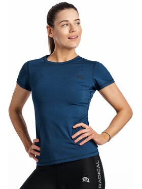ROUGH RADICAL ROUGH RADICAL Koszulka techniczna CAPRI Granatowy Slim Fit