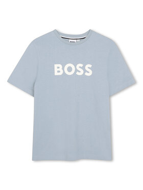 BOSS BOSS Tricou J52711 Albastru celest Regular Fit