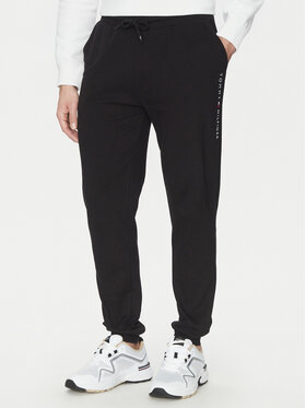 Tommy Hilfiger Tommy Hilfiger Teplákové nohavice UM0UM03348 Čierna Regular Fit