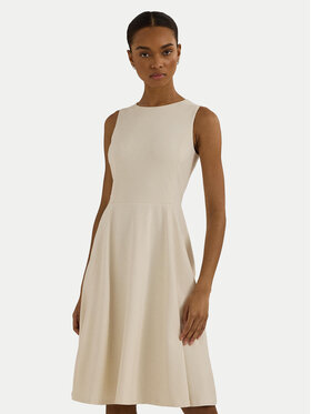 LAUREN RALPH LAUREN LAUREN RALPH LAUREN Sukienka codzienna 250851951004 Écru Regular Fit