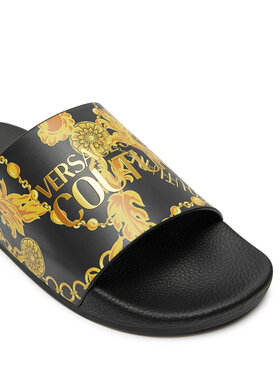 Versace Jeans Couture Natikače 77YA3SQ4 ZS834 Crna