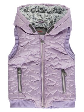 Kanz Kanz Kamizelka 1843007-7860 Fioletowy Basic Fit