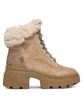 Guess Guess Черевики FLFYRL SUE10 Бежевий