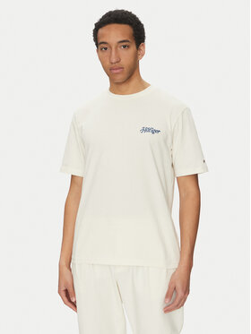 Tommy Hilfiger Tommy Hilfiger Футболка Summer Photo MW0MW38643 Бежевий Regular Fit