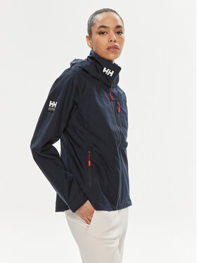 Helly Hansen Helly Hansen Mornarska jakna W Crew Hooded Jacket 2.0 34448 Mornarsko modra Regular Fit