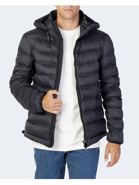Peuterey Peuterey Cappotto BOGGS KN Nero Regular Fit