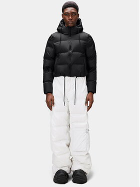 Rains Rains Télikabát 15150 Fekete Regular Fit