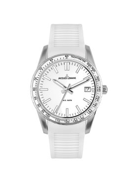Jacques Lemans Jacques Lemans Zegarek 1-2060B Biały