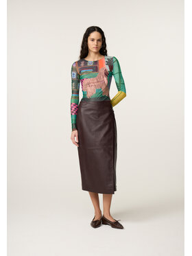 Fabienne Chapot Fabienne Chapot Bluzka 6926-1891-173 Fioletowy Regular Fit