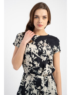 CLICK CLICK Tunika 10-6847 Czarny Relaxed Fit