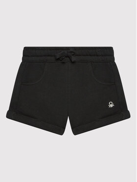 United Colors Of Benetton United Colors Of Benetton Szorty sportowe 3J68I0973 Czarny Regular Fit