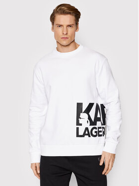 KARL LAGERFELD KARL LAGERFELD Sweatshirt Sweat 705084 521900 Weiß Regular Fit