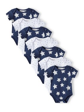 minoti minoti Body dziecięce 13mbaby 3 Granatowy Regular Fit