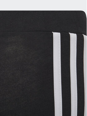 Adidas Leggings Essentials 3-Stripes Leggings H65800 Crna Fitted Fit