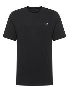 Mustang Mustang T-Shirt Style Alex Czarny Regular Fit