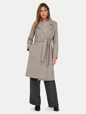 ONLY ONLY Prechodný kabát Alvilda 15314362 Béžová Regular Fit