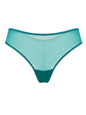 Merci Lingerie Merci Lingerie Figi brazylijskie ERT10M08B Turkusowy