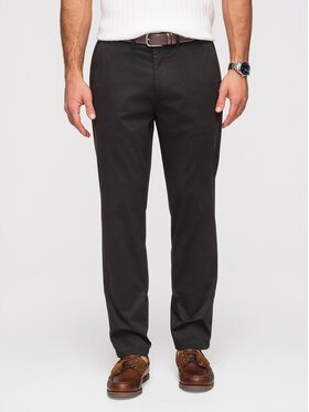 Ombre Ombre Chinosy OM-PACP-0293 Czarny Chino Fit