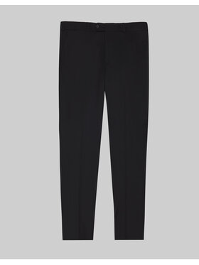 Borgio Borgio Spodnie garniturowe pellezzano Czarny Slim Fit