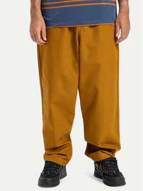 DC Shoes DC Shoes Pantaloni di tessuto Framed EDYNP03169 Marrone Relaxed Fit