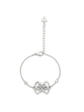 Guess Guess Bransoletka JUBB01 475JW Srebrny