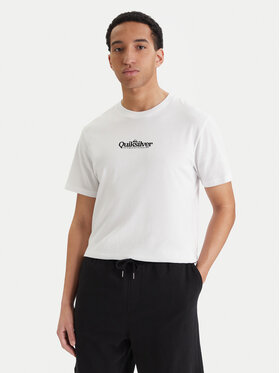 Quiksilver Quiksilver T-Shirt EQYZT08174 Biały Regular Fit