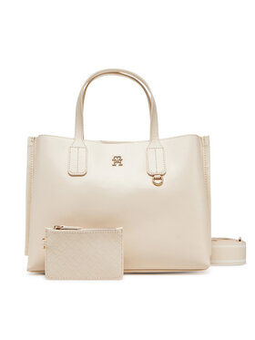 Tommy Hilfiger Tommy Hilfiger Geantă Th Distinct Mini Tote AW0AW17192 Bej