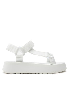 Calvin Klein Jeans Calvin Klein Jeans Sandale Sandal Velcro Webbing Dc YW0YW01353 Bijela