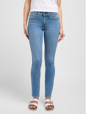 Lee Lee Jeansy SCARLETT Niebieski Skinny Fit
