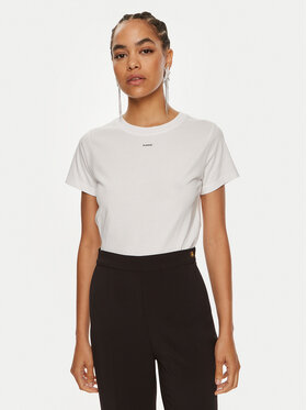 PINKO Pinko T-särk Basico 100373 A228 Valge Regular Fit