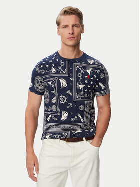 Polo Ralph Lauren Polo Ralph Lauren Tričko 710B21922001 Modrá Regular Fit