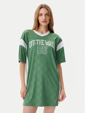 Vans Vans Rochie de zi Sixty Sixers VN000MN2 Verde Loose Fit