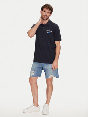 Jack&Jones Kratke Traperice Tony Cooper 12255116 Plava Loose Fit