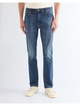 Wrangler Wrangler Jeansy LARSTON Niebieski Slim Fit