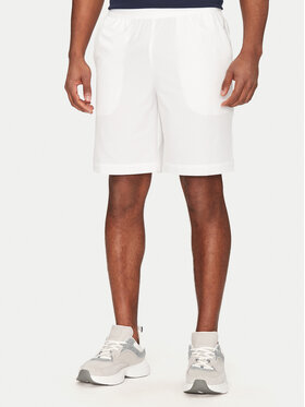 Lacoste Lacoste Pantaloni scurți sport GH7452 Alb Regular Fit