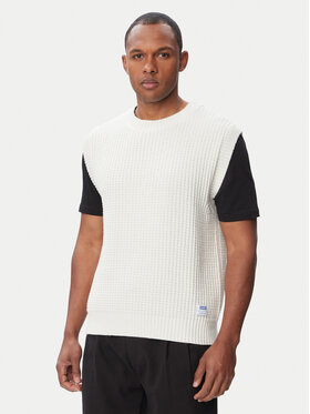 HUGO HUGO Liemenė Spuro 50557346 Kreminė Regular Fit