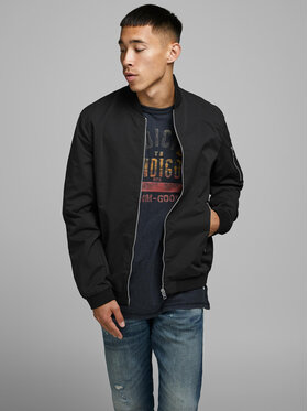 Jack&Jones Jack&Jones Bomber Rush 12165203 Crna Regular Fit