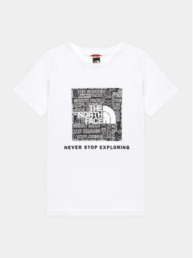 The North Face The North Face T-Shirt B S/S Redbox TeeNF0A82E9LA91 Biały Regular Fit