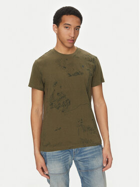 G-Star Raw G-Star Raw Póló Wash D25973-C338 H343 Zöld Regular Fit