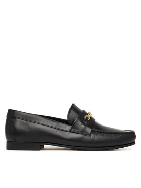 Tommy Hilfiger Tommy Hilfiger Loaferke Th Chain Leather Loafer FW0FW08956 Črna