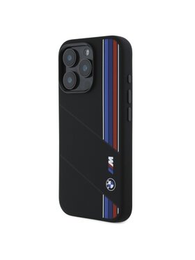 BMW Motorsport BMW Motorsport Etui na telefon Apple iPhone 16 Pro Czarny