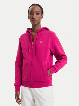 Lacoste Lacoste Majica dugih rukava SF5256 Tamno roza Regular Fit
